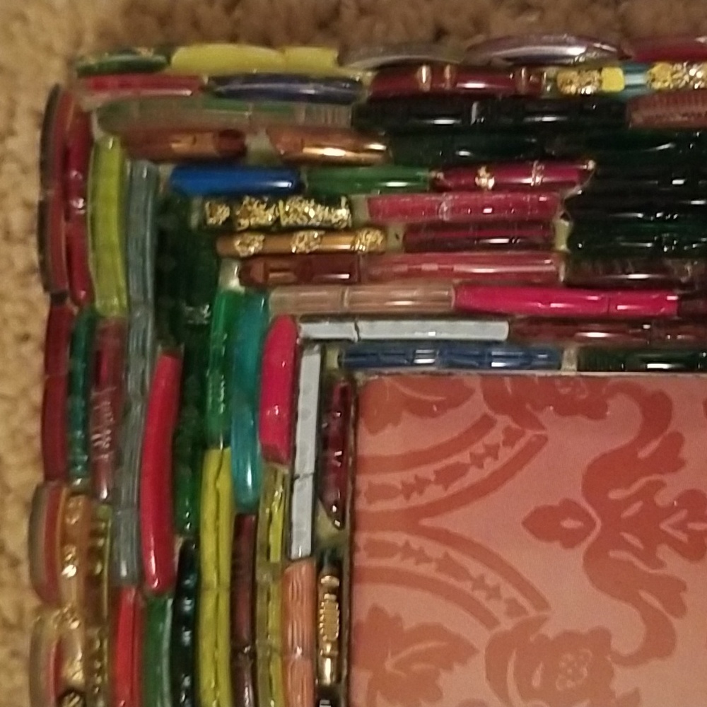 Two's Company Multicolor Mosaic Picture Frame - Picture 3 of 6